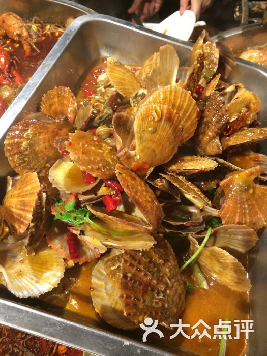 泽海码头海鲜大咖火爆红贝图片 - 第5张