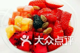 迷妹儿美食推荐之好吃的水果捞