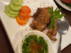 烤猪颈肉-Neary Khmer Restaurant