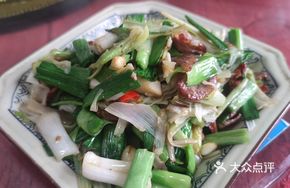 Garlic Shoot Sausage