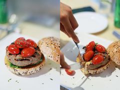 芝心牛肉汉堡-Lets burger非常汉堡·环球风味(蓝色港湾店)