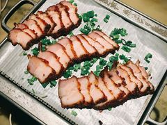 绿茶香葱猪颈肉-绿茶餐厅(广州天河城店)