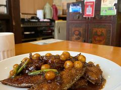 酒酿圆子烧带鱼-牧羊餐厅