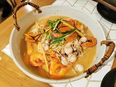 膏蟹拌面-十面欢腾·海鲜面·台式Bistro(长乐路店)