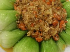 蟹粉菜心-江南村酒家
