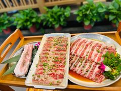 -明洞阿姨·韩式酱蟹烤肉·创意料理(三元桥店)