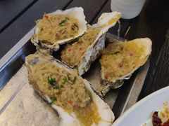 蒜蓉粉丝烤生蚝扇贝-福苗小骆驼烧烤(莲湖路店)