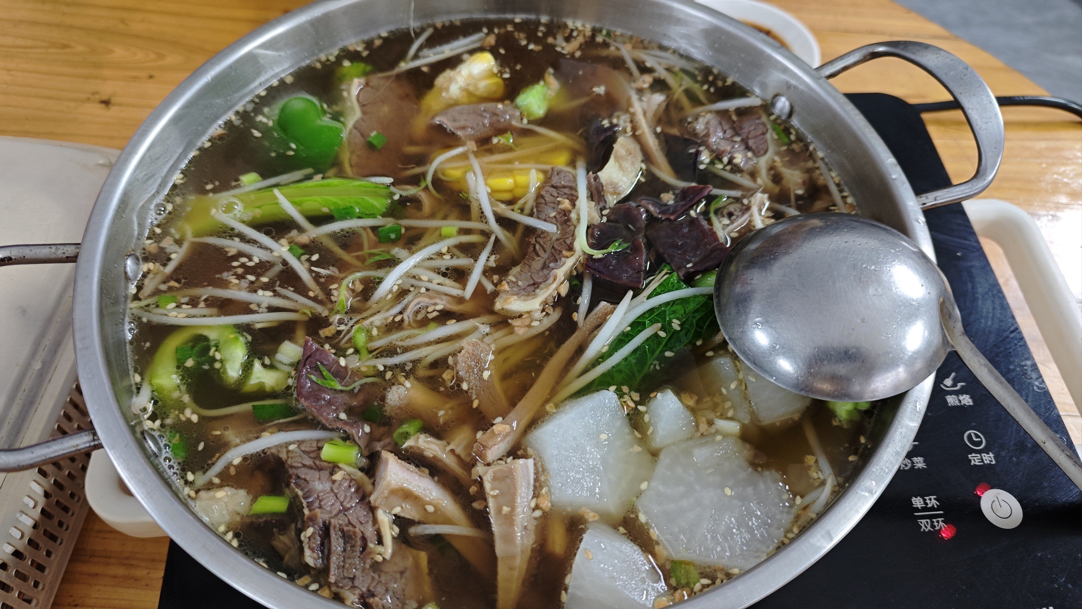 清汤牛肉的轻盈味