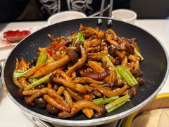 炒双菇-小菜园新徽菜(连云港海州吾悦店)