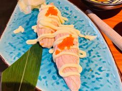 火炙三文鱼寿司-有喜屋·烧鸟·居酒屋(周浦万达店)