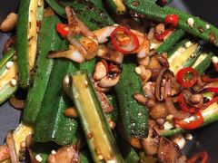 小炒秋葵-小大董·烤鸭(凤凰汇店)