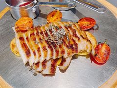 碳烤猪颈肉-小大董·烤鸭(观景餐厅·南京西路店)