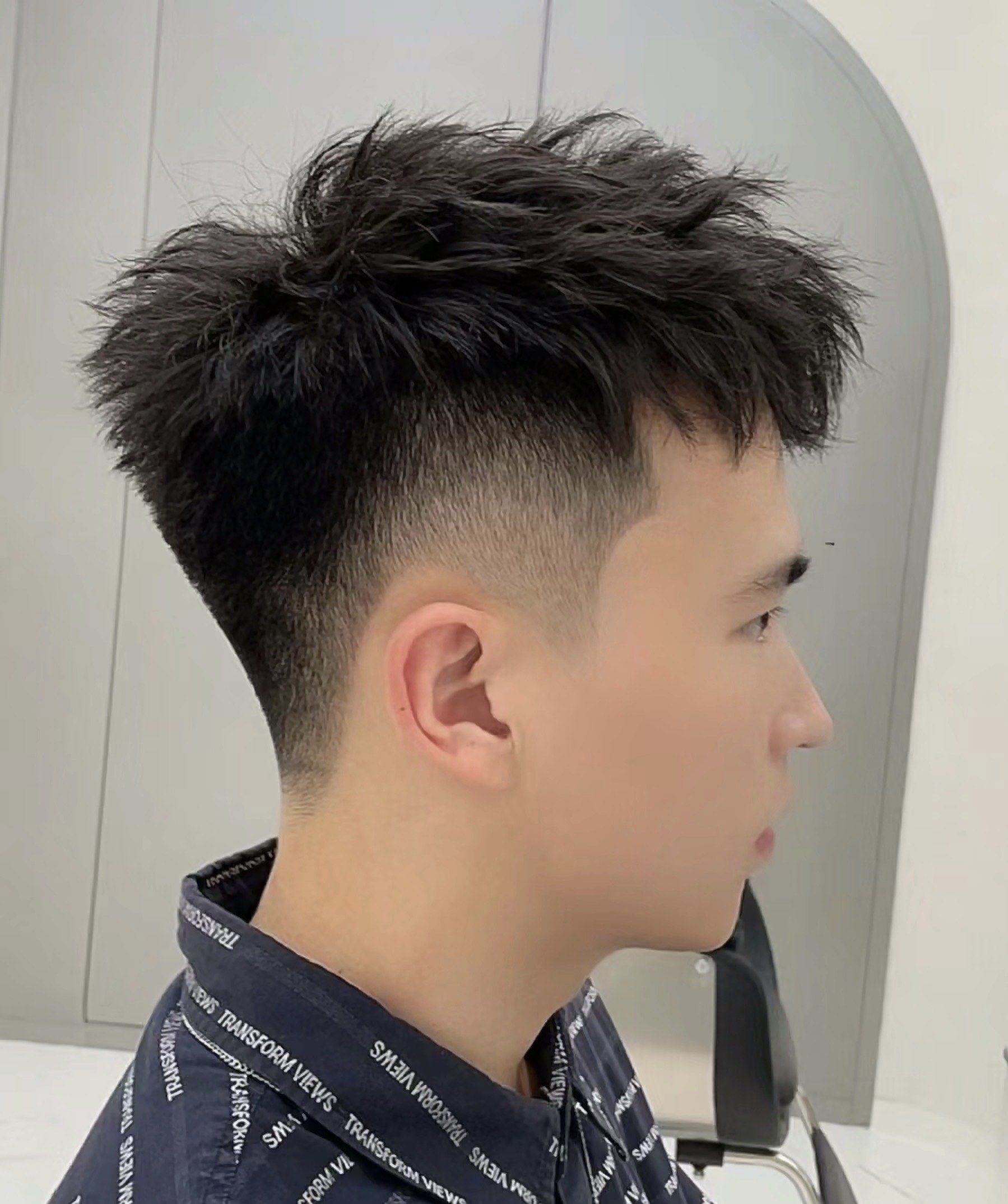 男生短发怎么剪好看山饱满后脑勺t型显瘦
