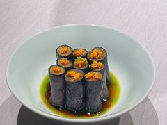 醋汁海胆茄子-子福慧·现代淮宴(陆家嘴中心店)