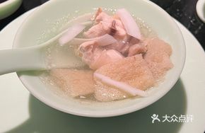 Signature Bamboo Shoot and Water Chestnut Coconut Chicken