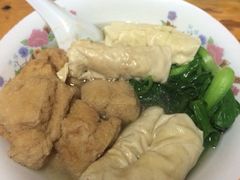 油豆腐面结菜汤-仓桥面结店