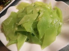 清炒莴笋-扎与夏私房菜(西藏自治区拉萨市丹杰林巷店)