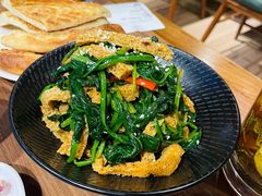 菠菜拌面筋-贯贯吉·清真餐厅(浙江中路店)