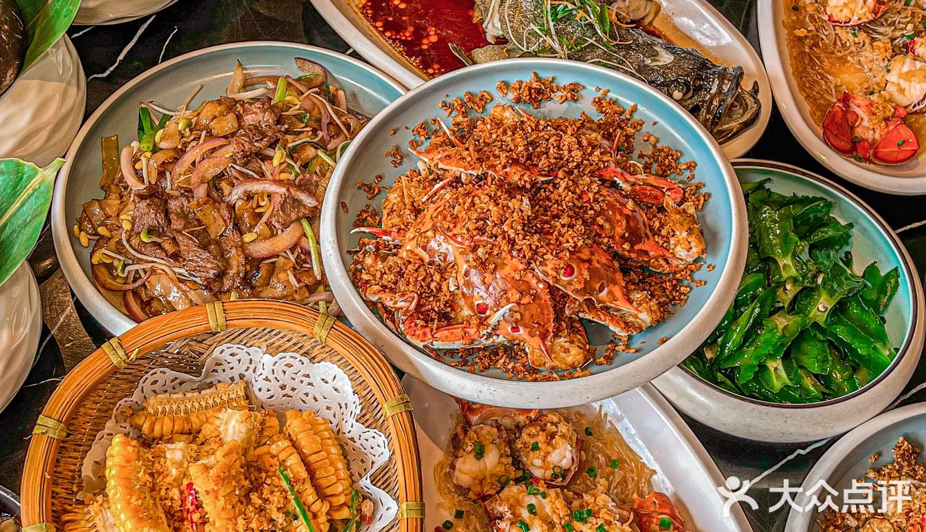 三亚美食必吃榜❗️达叔海鲜平价大排档