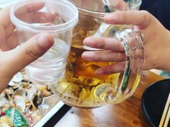 超大份的啤酒-夏记烤官达人·徐州鲜羊肉串(江宁店)