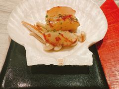煎扇贝-Ginza Onodera铁板烧(外滩十八号店)