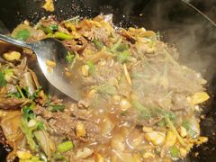 小炒黄牛肉-小隐人家(乐松店)