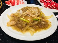 牛肉炒粉丝-猪啊牛呀羊啊铜盘烤肉(正大广场店)