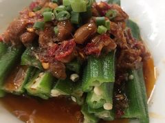 水豆豉拌秋葵-周三的情书花园餐厅(江北店)