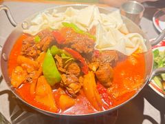 沙湾大盘鸡配皮带面-塔哈尔·新疆盛宴(奉贤龙湖店)
