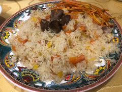 新疆抓饭-新疆巴州金丝特餐厅(大钟寺店)