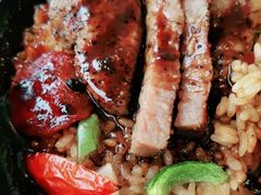 炙烤澳洲西冷牛排铁锅饭-必胜客(东岳店)