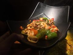 九层塔炒鲜鱿筒-太泰东南亚餐厅(万福广场店)