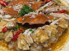 白蟹蒸芋艿-好兄弟郭巨海鲜(天一阁店)