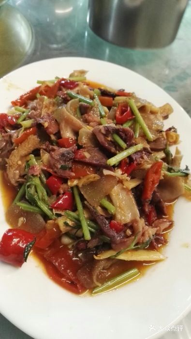 苗家四大碗--菜-酸辣牛杂图片-凤凰县美食-大众点评网