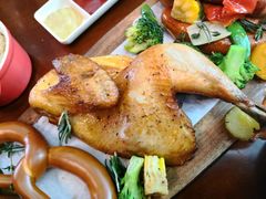德式风味香草烤鸡-haxnbauer海森堡德国餐厅(深圳coco店)