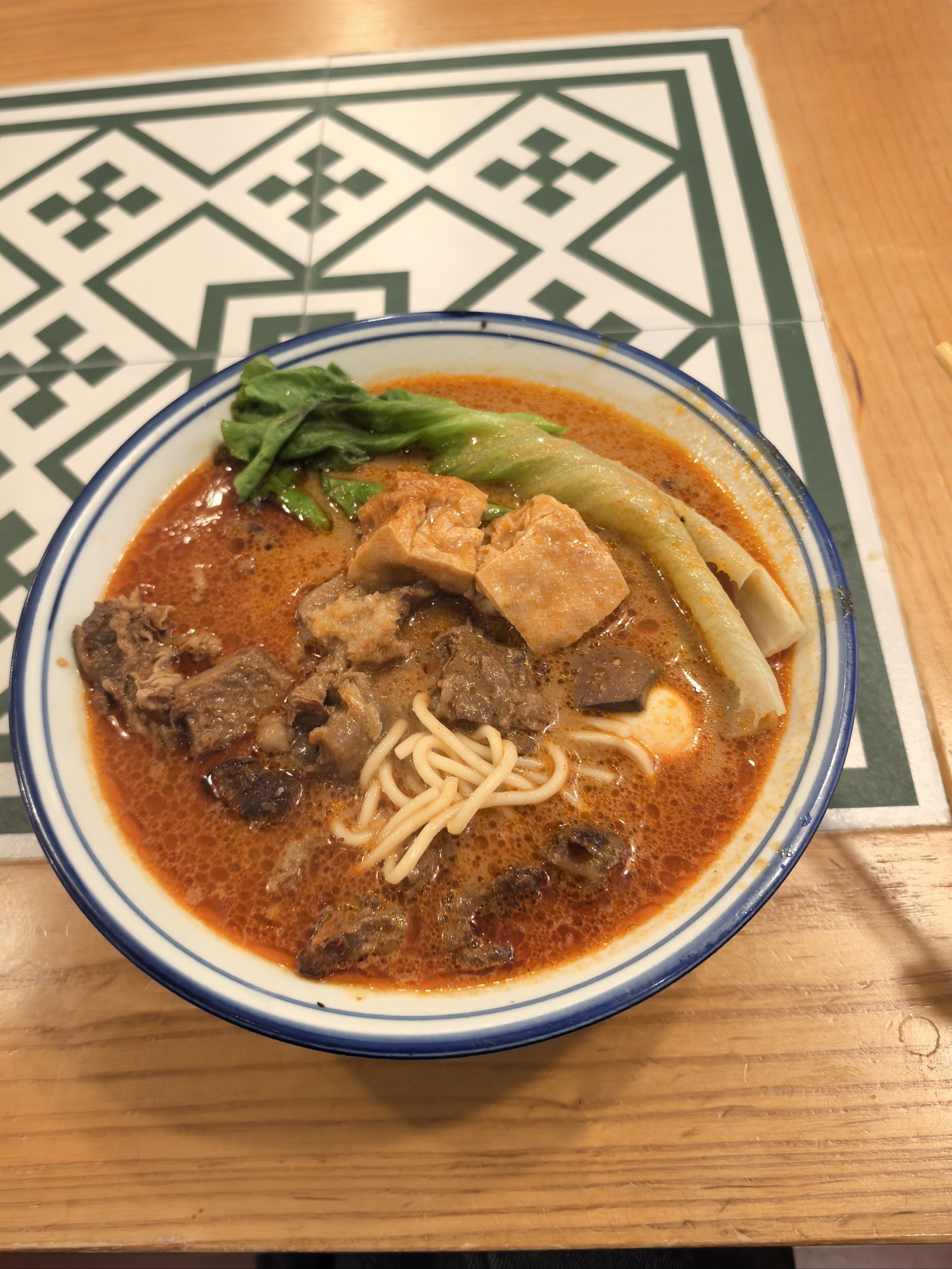 牛肉给的很多!好吃😋#沙茶面#小吃