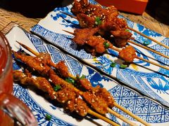 烤羊肉串-探鱼·鲜青椒爽麻烤鱼(领展购物广场店)