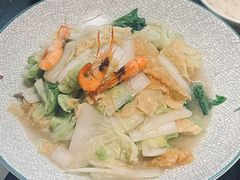 邬山腐皮杭白菜-老头儿油爆虾·知味杭州(爱琴海购物中心)