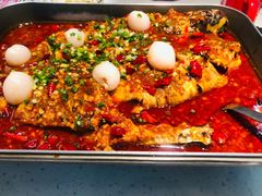 荔枝香辣烤鱼-鱼酷活鱼烤鱼(南京水游城店)