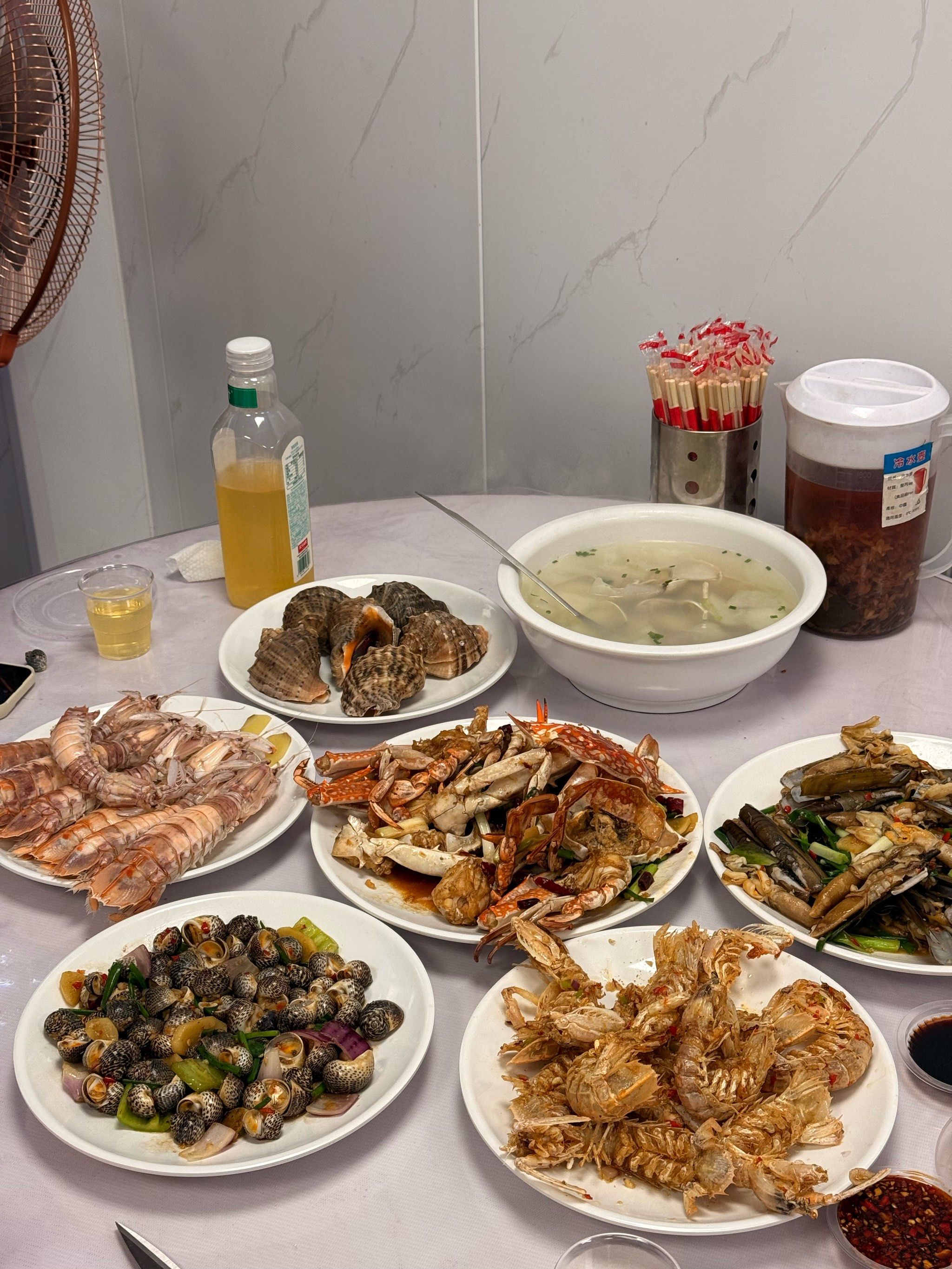 吃货必备,今日海鲜大餐