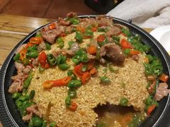 牛肉锅巴-海富荣·锅贴·陕菜家常菜(阳光城店)