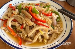 Stir-Fried Pig's Tripe