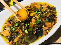 烧椒皮蛋-山城外·非遗酸菜鱼(新都汇融店)