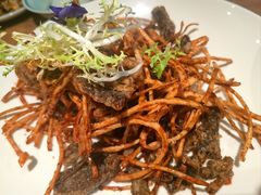 香酥馓子脆鳝-周家二小姐的菜(西津渡店)