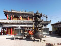 老爷山玉皇庙院内-老爷山风景区