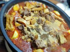 筋头巴脑大份-老红桥炸灌肠牛肚锅烧烤(定福庄店)