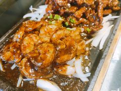 黑椒铁板牛柳虾仁-小巷餐厅(五大街店)