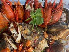 麻辣小龙虾-桔子海鲜烧烤大排档(金沙滩店)