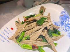 黑腐竹拌芥蓝-雲蜀龙阁·金牌水煮鱼(方庄店)