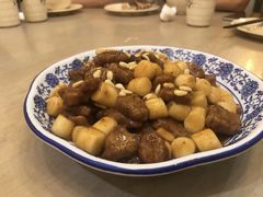 松子牛肉炒年糕-兔爸私家小厨(新北万达店)